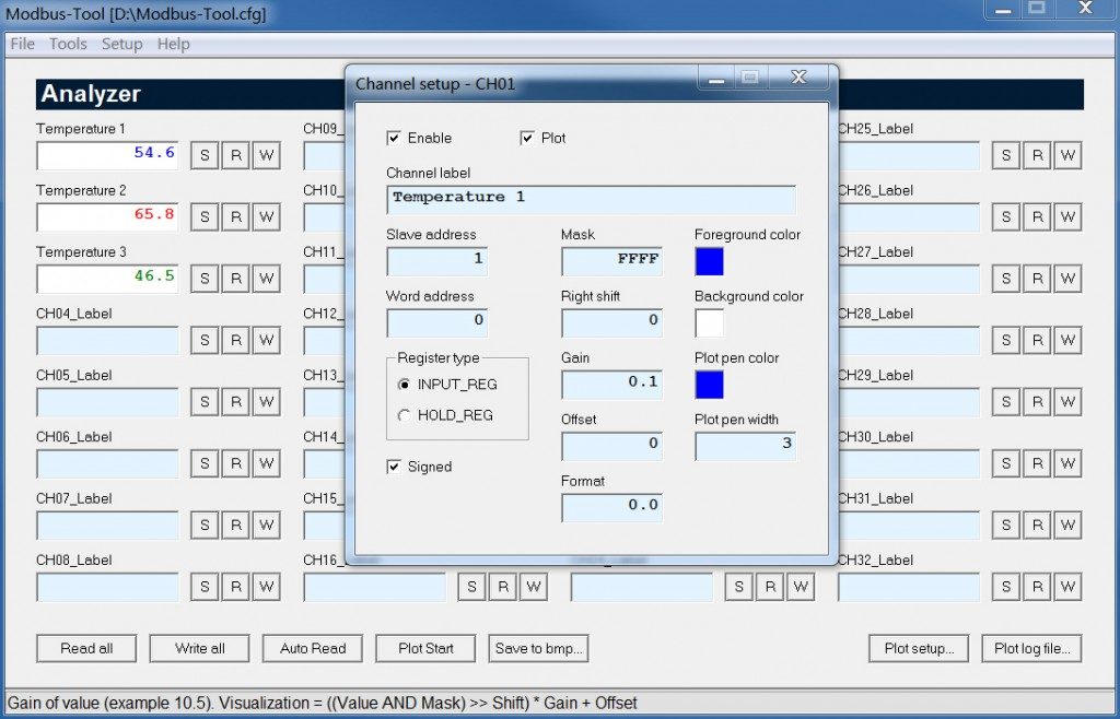 modbus tool analyzer